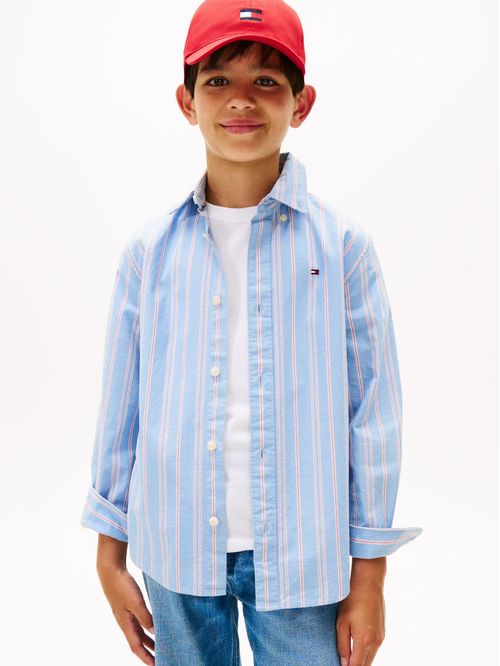 Camisa de rayas de corte regular