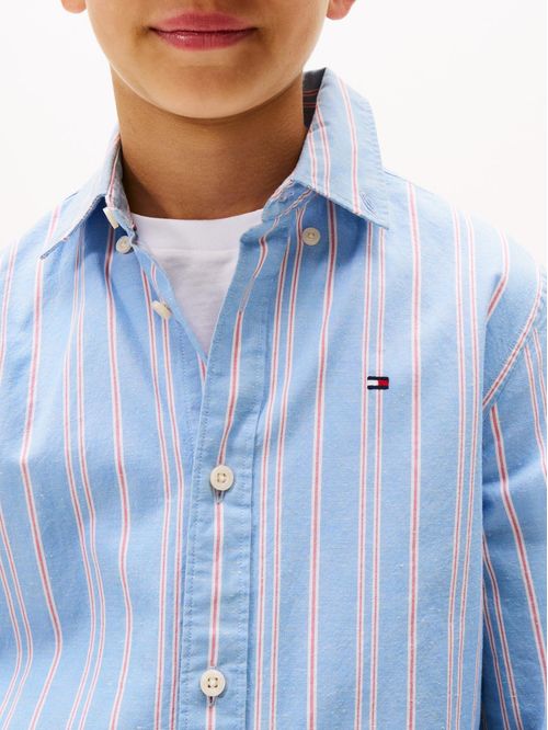 Camisa de rayas de corte regular