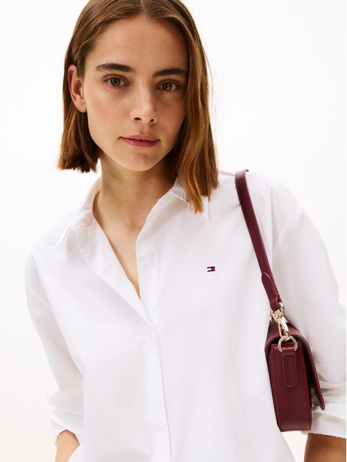 Camisa oversize de popelín