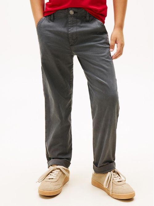 Pantalón cargo Essential en tejido de espiga