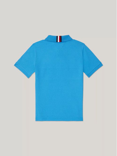 Polo con diseño en contraste para niño