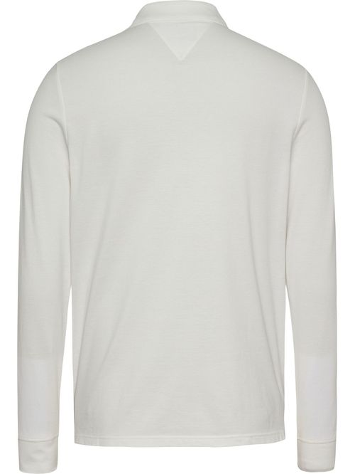 Polo de corte slim con logo