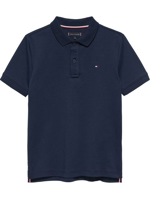 Polo de punto interlock de corte regular