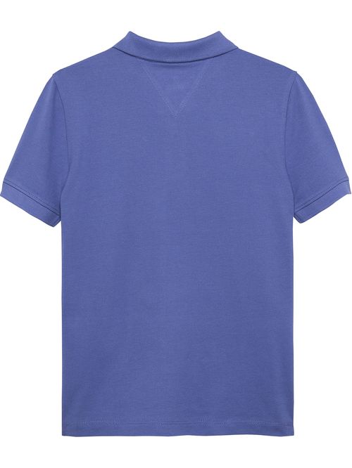 Polo varsity con logo gráfico