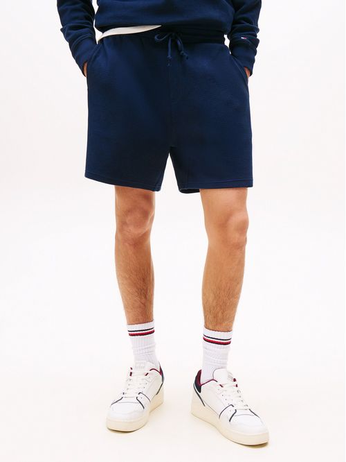 Short de chándal con punto gofrado