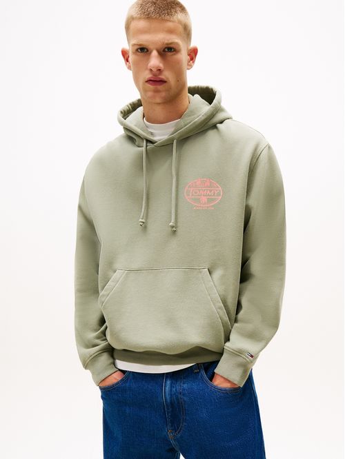 Sudadero con capucha y logo gráfico