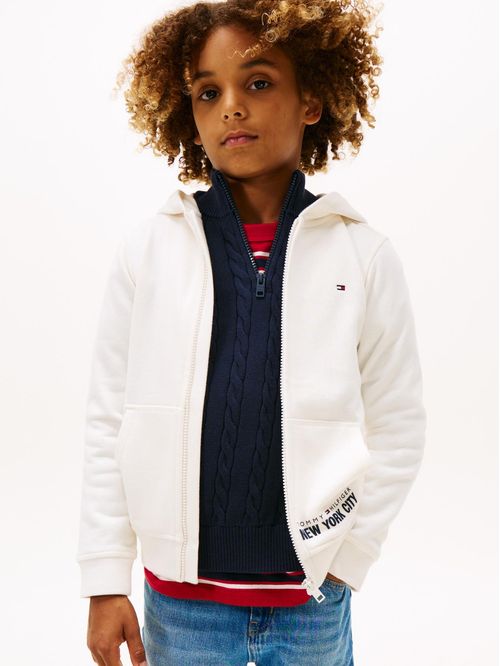 Sudadero con capucha y zipper