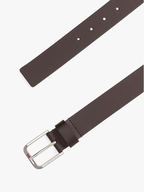 Cincho Austin de cuero con hebilla cuadrada