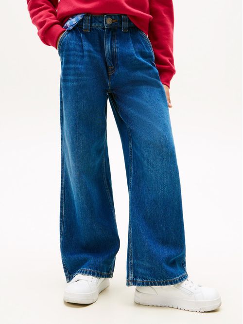 Jeans Mabel anchos de talle alto