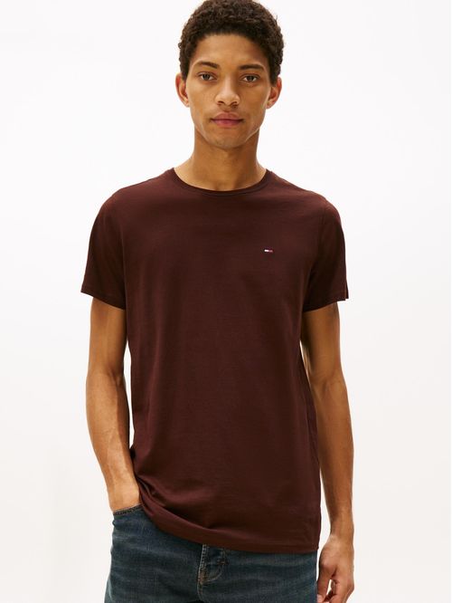 Playera clásica con cuello redondo