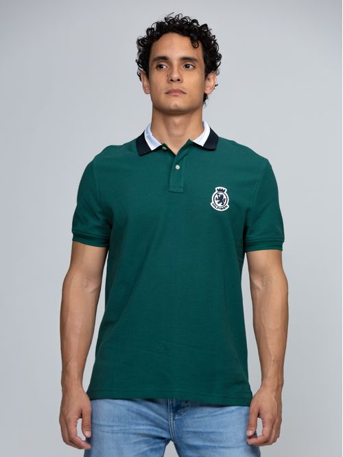 Polo en piqué de corte regular