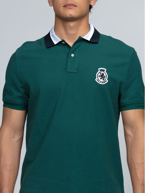 Polo en piqué de corte regular