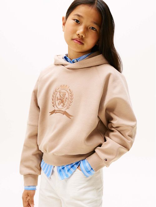 Sudadero con capucha y logo tonal