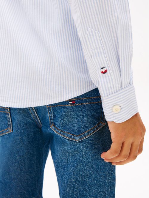 Camisa Flex con rayas Ithaca