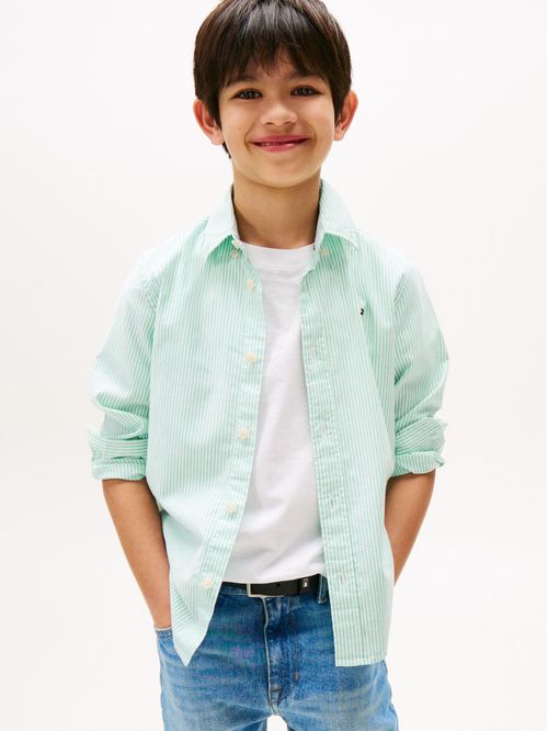 Camisa Flex con rayas Ithaca