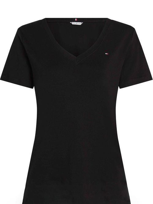 Playera con cuello en V