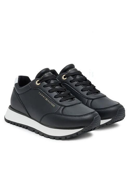 Zapato tenis de corte bajo con logo