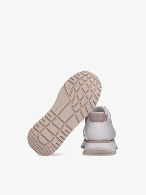 Zapato tenis de corte bajo con logo